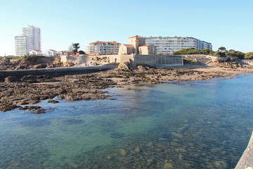 Fototapeta premium Atlantic littoral in La Chaume (France)