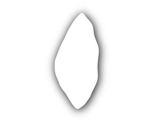 Karte von Tonga mit Schatten