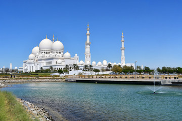 Sheikh Zayed Grand Mosque, Abu Dhabi, United Arab Emirates