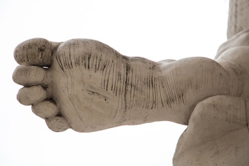 just a human foot (monument)
