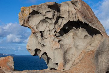 Remarkable Rocks, in the southern part of the Flinders Chase National Park.
