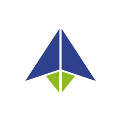 Arrow icon logo design vector template