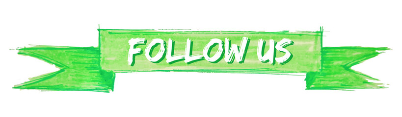 follow us ribbon