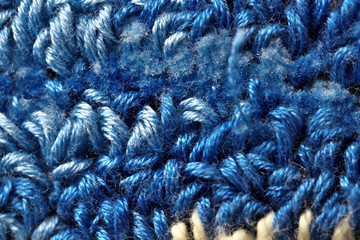 Element of hand-made embroidery