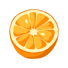 Orange slice icon.