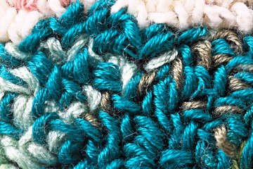 Element of hand-made embroidery