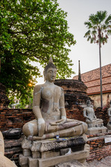 Buddha Status at Wat Yai Chaimongkol 