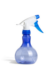 Spray bottle isolated on white background with Clipping Path