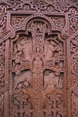 Armenian stone cross-stone