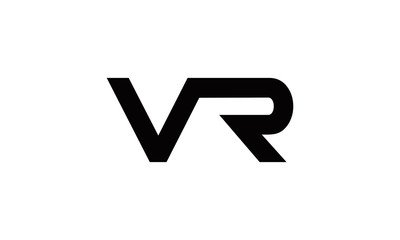 VR logo letter