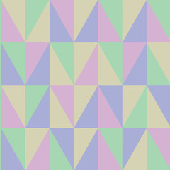 Obtuse Triangle Shape Forming Blurry Mosaic and Stained Glass Pattern Style Design business Empty copy space text for Ad website promotion isolated Banner template