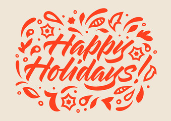 happy_holidays_calligraphy_red