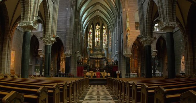 Interior of Church, Monastery Europe
