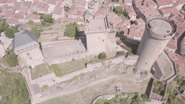 Foix aerial view
