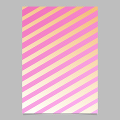 Stripe background template - gradient abstract vector brochure