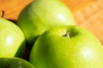 fruit in a vase close-up