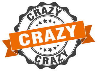 Fototapeta premium crazy stamp. sign. seal