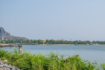 Fototapeta na wymiar Reservoir in Lop Buri, Thailand