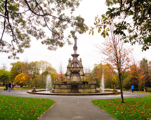 fountain in the park