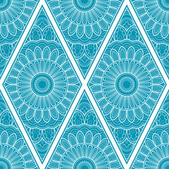 Line art seamless pattern for fabric or wrapping paper. Background with hand-drawn elements