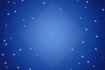 Fototapeta premium abstract, blue, wave, design, lines, line, technology, light, illustration, pattern, curve, wallpaper, backdrop, digital, motion, art, waves, futuristic, texture, graphic, gradient, space, shape