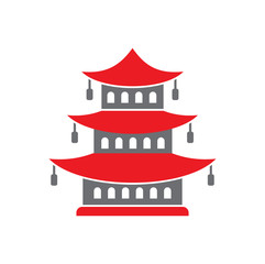 Fototapeta na wymiar Japan culture related icon on background for graphic and web design. Simple vector sign. Internet concept symbol for website button or mobile app.
