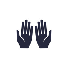 praying hands symbol