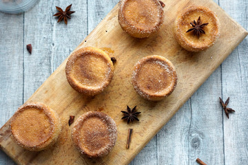 Muffin speziati alla cannella