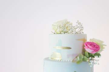 Wedding cake isolated