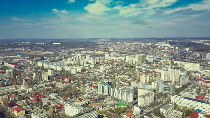 Fototapeta na wymiar Panorama of the city