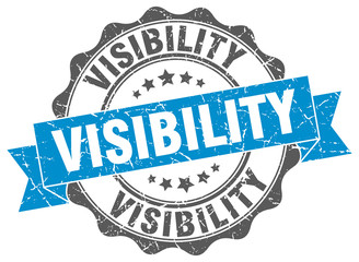Obraz premium visibility stamp. sign. seal