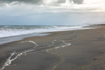 sand beach south west New Zealand