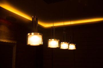 Fototapeta na wymiar Lux lamps