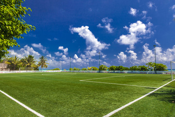 Obraz premium Malediven im lhaviyani Atoll