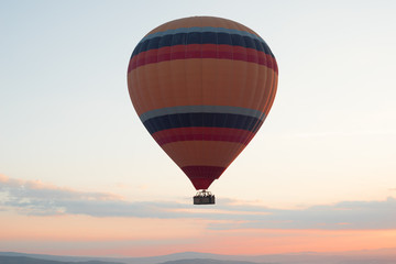 Cappadocia balloons at dawn