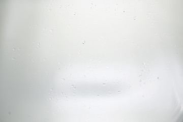 abstract drops glass background / texture fog rain, seasonal background, clear glass with water