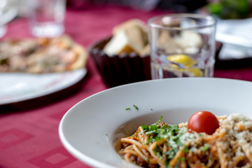 Spaghetti bolognese