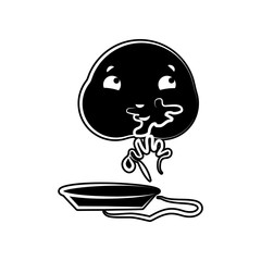 Baby is eating icon. Element of maternity for mobile concept and web apps icon. Glyph, flat icon for website design and development, app development