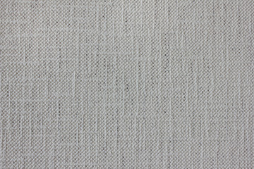 Fototapeta na wymiar Textured white fabric rough surface background of seamless wallpaper