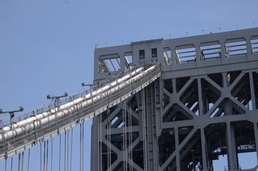 Fototapeta premium GEORGE WASHINGTON BRIDGE FORT LEE NJ