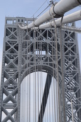 Fototapeta premium GEORGE WASHINGTON BRIDGE FORT LEE NJ
