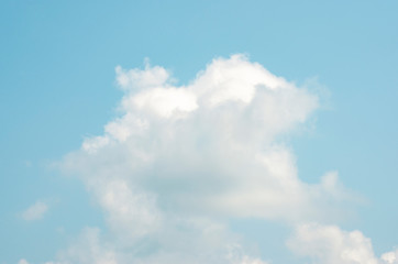 Naklejka na ściany i meble Clouds and sky with blurred pattern background