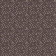 Seamless background with random golden elements. Abstract ornament. Dotted abstract pattern