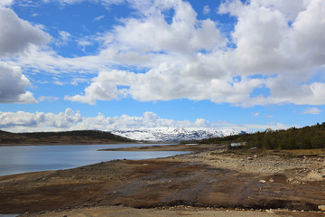 Spring arctic landscape