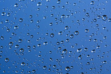 Raindrops on Glass