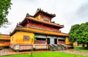 Pavilion at the Forbidden City in Hue, Vietnam