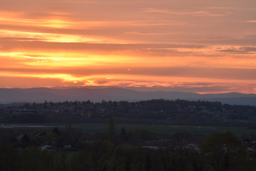 Coucher de soleil 
