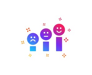 Fototapeta premium Customer satisfaction icon