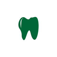 dental icon logo vector design