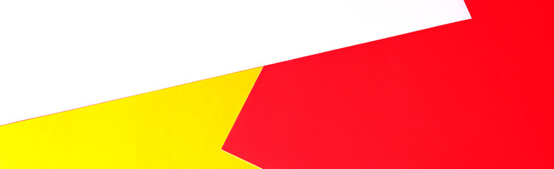 Multicolored horizontal background, colored. Red, orange and white. Copy space